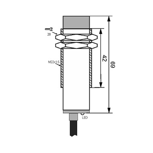 سنسور کد IPS-210-CA-22 سنسور کد IPS-210-CA-22
