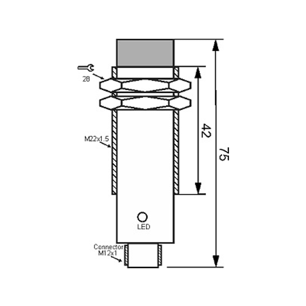 سنسور کد IPS-210-CA-22-S4