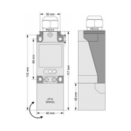 سنسور کد IPS-320-CN-SR40