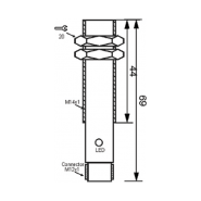 سنسور کد IPS-203-OD-14-V-S4