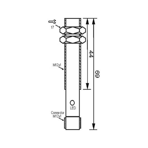 سنسور کد IPS-402-N-12-S4
