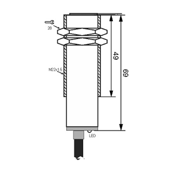 سنسور کد IPS-408-N-22