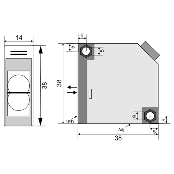 سنسور کد OPS-3300-CP-R18-RR سنسور کد OPS-3300-CP-R18-RR