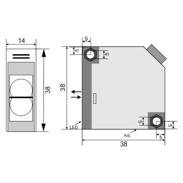 سنسور کد OPS-3300-CN-R18-RR سنسور کد OPS-3300-CN-R18-RR