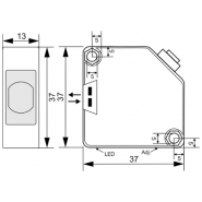 سنسور کد OPS-3300-CP-R18-TB-RC