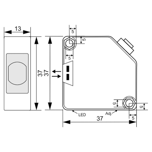 سنسور کد OPS-4300-N-R18-TB-RC