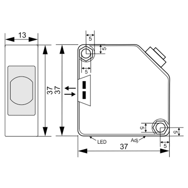 سنسور کد OPS-31000-ON-R18-TB-RC