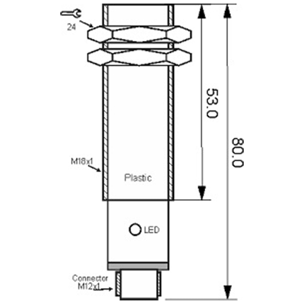 سنسور کد OPS-31000-ON-P18-TB-RC-S4 سنسور کد OPS-31000-ON-P18-TB-RC-S4