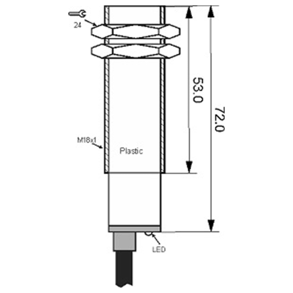 سنسور کد OPS-2600-P18-TB-EM سنسور کد OPS-2600-P18-TB-EM