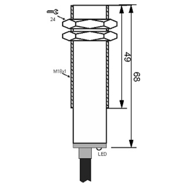 سنسور کد OPS-2300-18-TB-EM