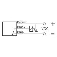 سنسور مغناطیسی سه سیمه کابلی MPS-310-CN-R10