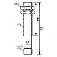 سنسور مغناطیسی سه‌سیمه MPS-310-CP-12-S4