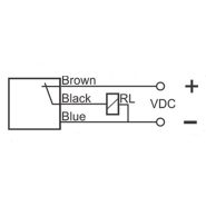 سنسور مغناطیسی سه سیمه سوکتی MPS-310-CP-18-S4