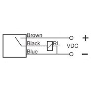 سنسور مغناطیسی سه سیمه سوکتی MPS-310-OP-18-S4