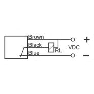 سنسور نوری یکطرفه با نور مرئی قرمز OPS-320-CN-P18-DF-VR
