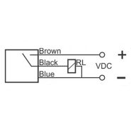 سنسور نوری یکطرفه با نور مرئی قرمز OPS-320-OP-P18-DF-VR